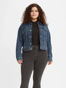 Джинсова куртка жіноча Levi's 32854133 S Синя (1159799375)