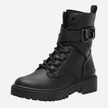 Жіночі демісезонні берці високі Guess 251522385 37 (6.5M) 23.5 см Чорні (1159805676)