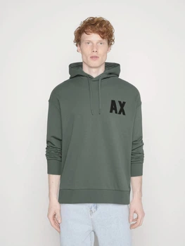 Худі чоловіче Armani Exchange 197323983 M Зелене (1159805070)