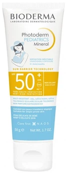 Сонцезахисний крем для немовлят Bioderma Photoderm Pediatrics Mineral SPF50+ 50 g