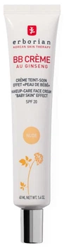 Тонуючий ВВ крем Erborian BB Crème au Ginseng Nude 40 ml