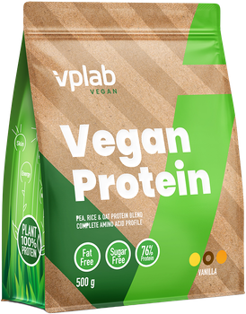 Протеїн VPLab Vegan Protein 500 г Ваніль (5060730361487)