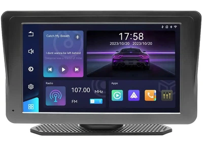 Автомобильный сенсорный монитор 7 дюймов с Apple CarPlay и Android Auto