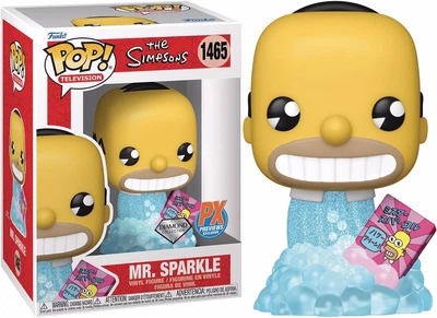Фигурка Funko Pop Симпсоны Гомер / Мистер Спаркл The Simpsons Mr. Sparkle 10 см Exclusive TS MS E 1465
