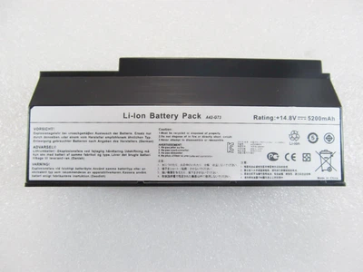 Батарея для ноутбука Asus A42-G73, 5200mAh, 8cell, 14.8 V, Li-ion, чорний,