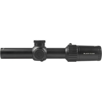 Оптический прицел XD Precision Black-C.Q.B F2 1-6x24 сітка BDC (XDCQBF2)