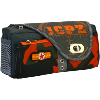 Пенал Cool For School 2 отделения Оранжевый (J-2395-orange)