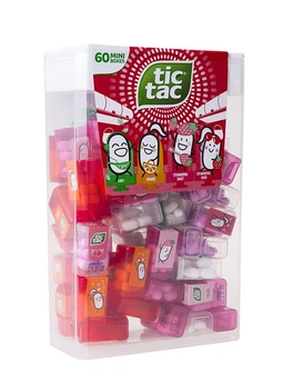 Диспенсер с драже Tic Tac Travel Exclusive Iconic Maxi Strawberry 60 Mini Boxes 228г