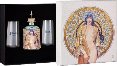 Джин J. Rose London Dry Artisan Gin JR02 0.7 л 43% + 2 келихи (8057711492008)