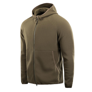 Военная кофта M-Tac Lite Microfleece Hoodie Army Olive M