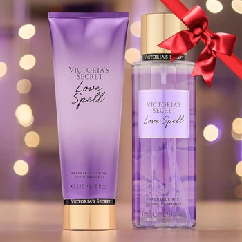 Подарунковий набір Victoria's Secret Love Spell Fragrance Mist + Lotion (26468775-26625314)