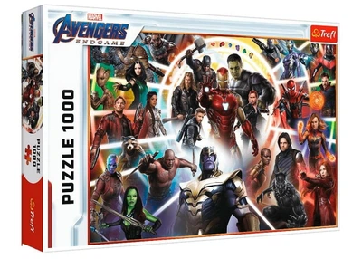 Пазл Trefl Конец игры, Мстители, Marvel, коллаж, 1000 эл. (10626)
