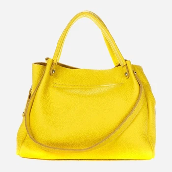 Сумка шоппер женская из натуральной кожи ARTiS Bags 1654 5718 Желтая (6501013615)