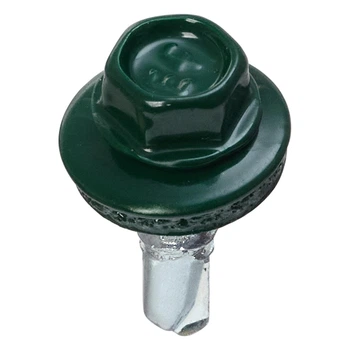 Саморез кровельный Easyfix по металлу 4,8x19 RAL6005 зелёный 250 шт.