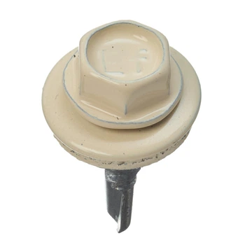 Саморез кровельный Easyfix по металлу 4,8x19 RAL1015 слоновая кость 250 шт.