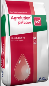 Удобрение Agrolution pHlow 531 / Агролюшн 22+10+7+TE ICL 25 кг