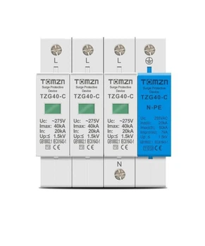 Ограничитель перенапряжения TOMZN TZG40-40 3р+N 385В
