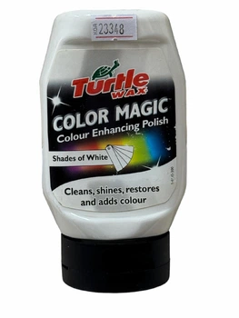 Поліроль з воском 300мл білий color magic Turtle Wax