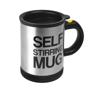 Кружка мешалка Self Stirring Mug автоматическая Черная OM227 (078h)