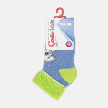 Детские носки теплые махровые Conte Kids Sof-Tiki 6С-19СП-221 14 Джинсовые (4810226112724)