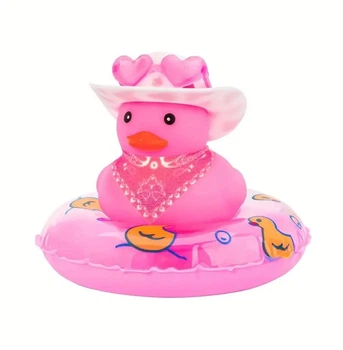 Іграшка "Качка" гумова Pink 6 см * 4.5 см