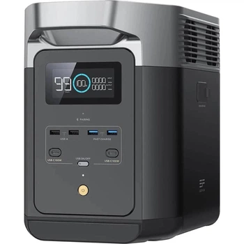 Зарядная станция EcoFlow Delta 2, 1800 Вт, 1024 Вт*ч евро розетка