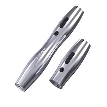 Модульная машинка для татуажа со сменным блоком батареи Mast P20 WQP-020 Silver