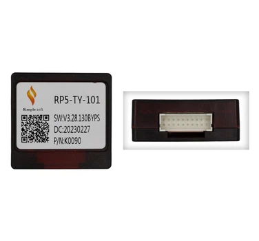 Перетворювач сигналу адаптер CAN-BUS Toyota QBR TY0589 (SimpleSoft RP5-TY-101)