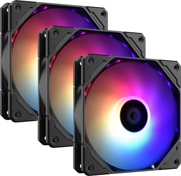 Вентилятор ID-COOLING TF-12025 Pro ARGB Trio 3 шт.