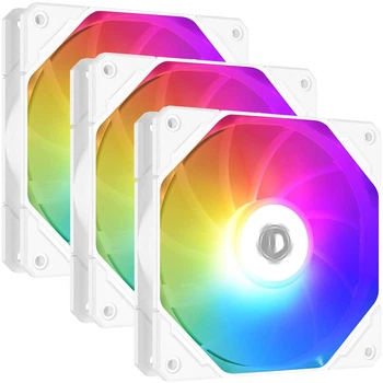 Кулер ID-Cooling TF-12025 Pro ARGB Trio White 282282