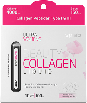 Suplement diety VPLab Collagen Ultra Women's Liquid 10x10 ml (5060255359891)