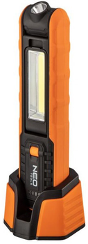 Lampa warsztatowa NEO Tools akumulatorowa 500 lm 2600 mAh z bazą i ładowarką 99-065 (5907558464894)