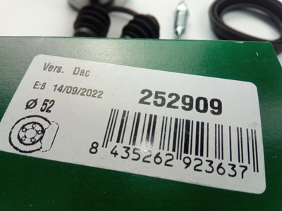 Ремкомплект суппорта Lanos d 52 мм с поршнем, Frenkit (252909) к-т на 1 суппорт (93740250)