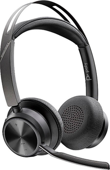 Słuchawki Plantronics Poly Voyager Focus 2 UC With Stand Black (213727-01)