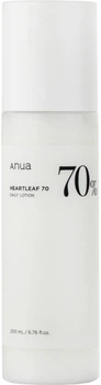 Лосьон для лица Anua Heartleaf 70 Daily Lotion Успокаивающий и увлажняющий с экстрактом хауттюйнии 200 мл (8809640732799)