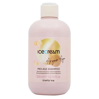 Антивіковий шампунь для фарбованого волосся з аргановою олією Inebrya Ice Cream Pro-Age Shampoo, 300 мл