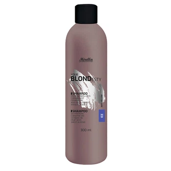 Шампунь для светлых, седых и обесцвеченных волос Mirella Professional Your Blondesty Ice Shampoo, 300 мл