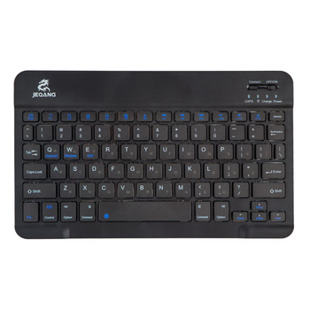 Беспроводная клавиатура JEQANG JB-330 ultra thin Touch wireless 78 клавиш Bluetooth V5.0 с кабелем Type-C Black