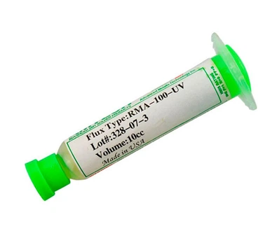 Флюс-гель AMTECH малоостаточный RMA-100-UV (БЕЛЫЙ RMA-223) 10 мл