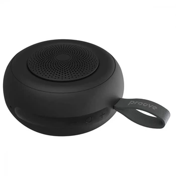 Портативная беспроводная Bluetooth колонка Proove Stinger IPX4 Black |BT5.3, Type-C/AUX/TF, 5W, TWS, 6h, 500mah|Black