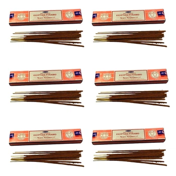 Пыльцовое благовоние Египетские Пирамиды 6 шт по 15 гр 90 gms 33789-6