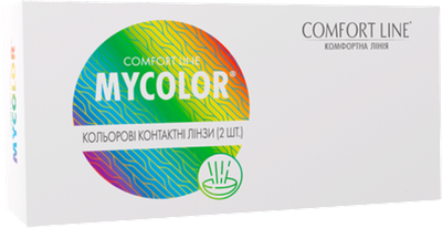 Контактні лінзи м'які Comfort Line Mycolor гідрогелеві Honey Тон №2 (8800245458077)