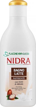 Піна-молочко для ванни з аргановою олією "Живильна" - Nidra Nourishing Milk Bath Foam With Argan Oil 750ml (955208-43571)