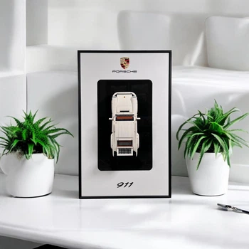 Арт Тримач Рамка 80x50 см. на Стіну для Фірмового Конструктора Technic Creator Expert Porsche 911 (10295) / Автомобіль Порше Карера