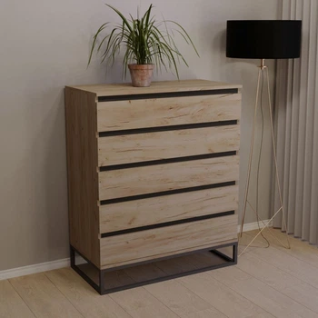 Комод Тиса Мебель 403 Дуб Тахо 108x45x90 см