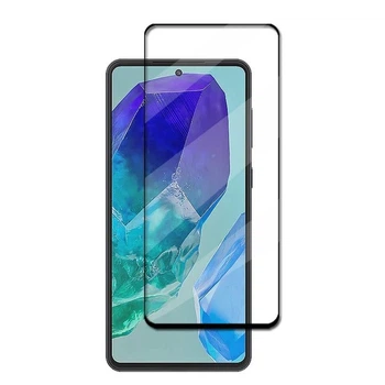 Защитное стекло LUX для Samsung Galaxy M55 5G (M556) полная проклейка черный
