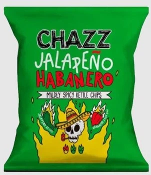 Чіпси Chazz Chips Jalapeno Habanero з перцем 50г