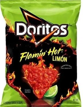 Чипсы Doritos Flamin Hot со вкусом лимона 77г