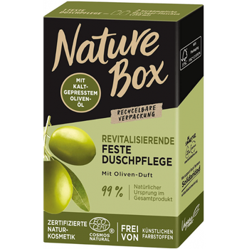 Твердий гель для душу Nature Box Mit Oliven - Duft 100 g
