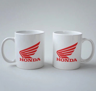 Подарочная чашка с принтом Хонда (Honda) Wing 330 мл.